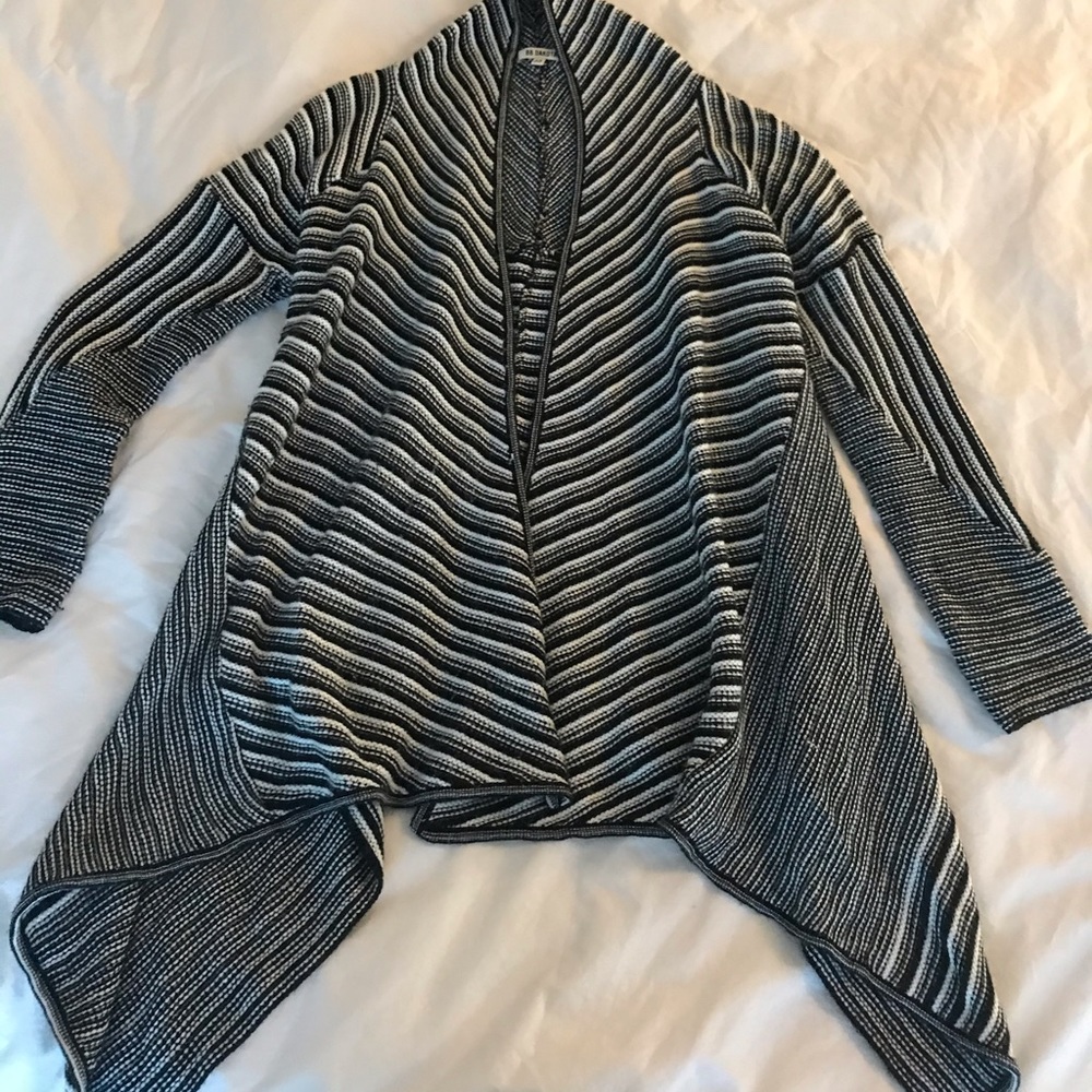 BB Dakota striped knit cardigan